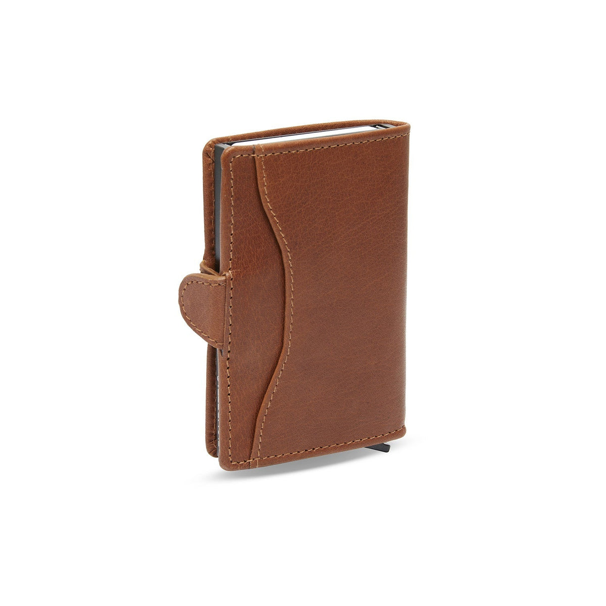Albury Full-Grain Leather Card Holder para Mujer – Vista alternativa del producto 2