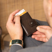 Larino Full-Grain Leather Card Holder para Mujer – Vista alternativa del producto 2