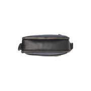 Arendal Full-Grain Leather Crossbody Bag para Hombre - Structured Side Profile Showing Gusset Depth &amp; Expansion Capacity
