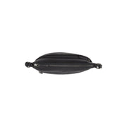 Durban Full-Grain Leather Crossbody Bag - Structured Side Profile Showing Gusset Depth & Expansion Capacity