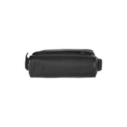 Mikeli Full-Grain Leather Crossbody Bag para Mujer - Structured Side Profile Showing Gusset Depth &amp; Expansion Capacity