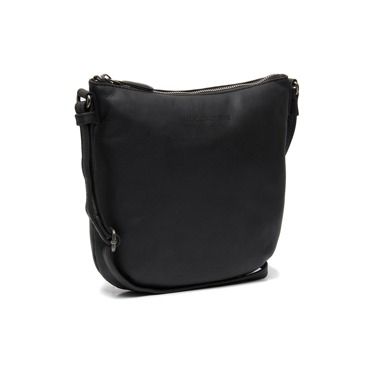 Rojoding Full-Grain Leather Crossbody Bag para Mujer in Red 100% Full-Grain Leather - Full Exterior Front Profile View | Comprar online