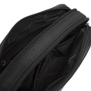 
Classic 100% Full-Grain leather Bag - Perspectiva trasera con correas de cuero reforzadas