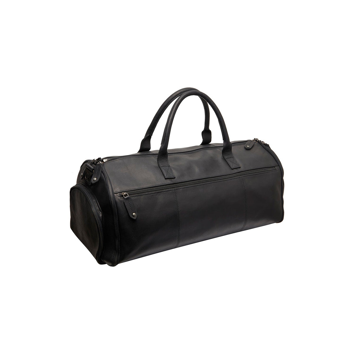 Tailored Rib Cuffs &amp; Hem Craftsmanship Construction Detail on Leather Garment Bag Finlay para Mujer