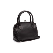 
Chili Bolso de mano de cuero flor en clásico 100% cuero flor integral - Vista frontal y silueta entallada | Comprar online