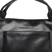 
Classic 100% Full-Grain leather Goods - Vista posterior con hombros definidos y bajo impecable