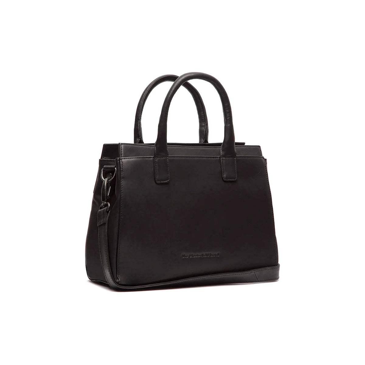 
Garda Bolso de mano de cuero flor en clásico 100% cuero flor integral - Vista frontal y silueta entallada | Comprar online