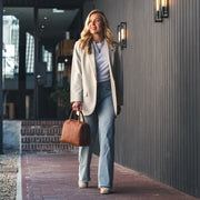 Langton Full-Grain Leather Handbag para Mujer – Vista alternativa del producto 3