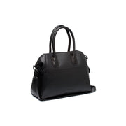 Marsala Full-Grain Leather Handbag para Mujer in Classic 100% Full-Grain Leather - Vista frontal y silueta a medida | Comprar online