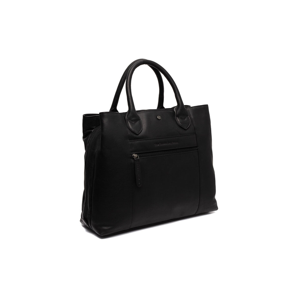 
Tailored Rib Cuffs & Hem Craftsmanship Construction Detail on Passau Bolso de mano de cuero flor