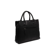
Tailored Rib Cuffs & Hem Craftsmanship Construction Detail on Passau Bolso de mano de cuero flor