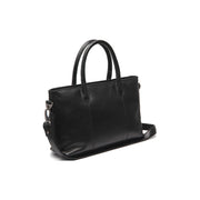 Pergamino Full-Grain Leather Handbag para Mujer in Classic 100% Full-Grain Leather - Vista frontal y silueta a medida | Comprar online