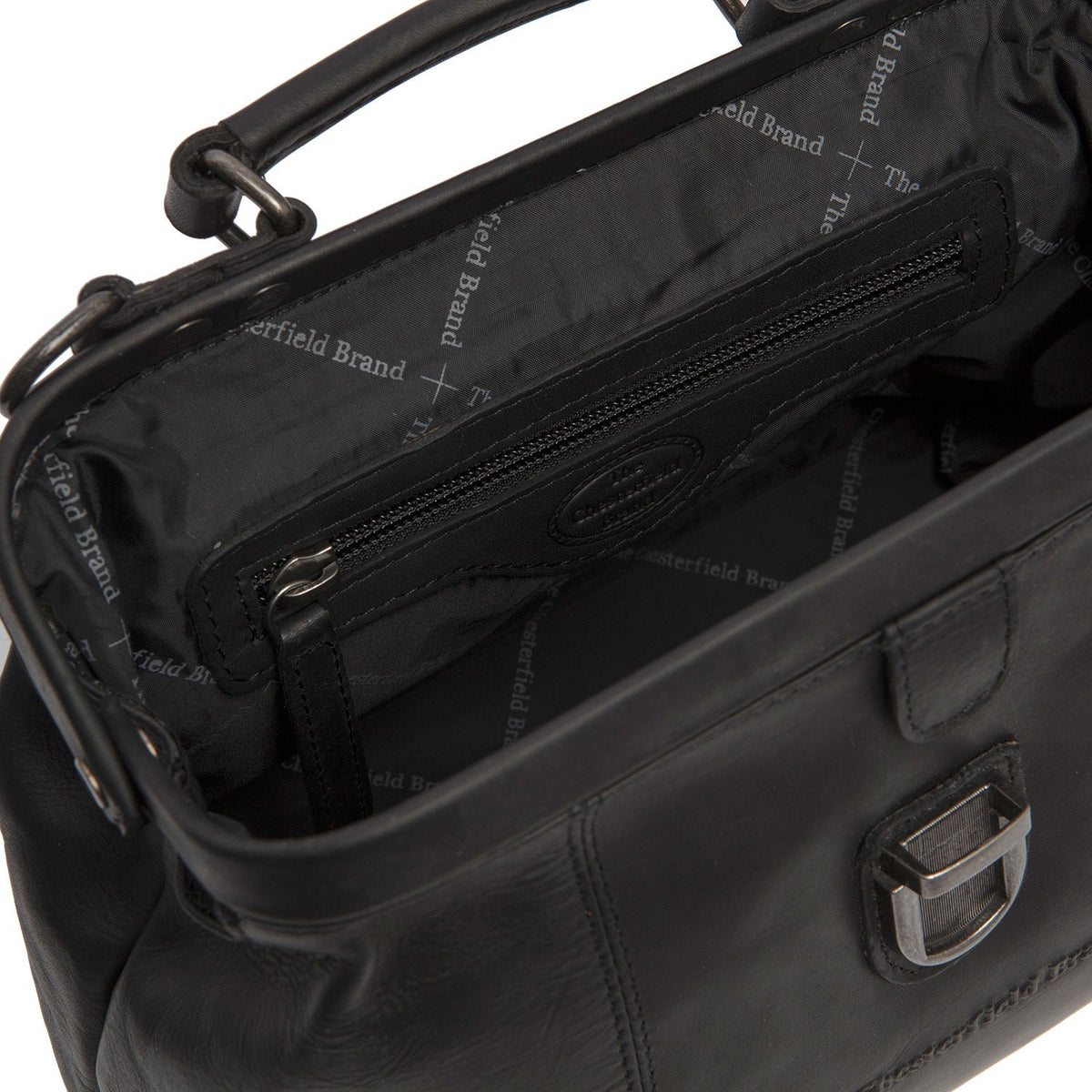 Classic 100% Full-Grain leather Goods - Vista trasera con ajuste entallado en hombros y bajo impecable