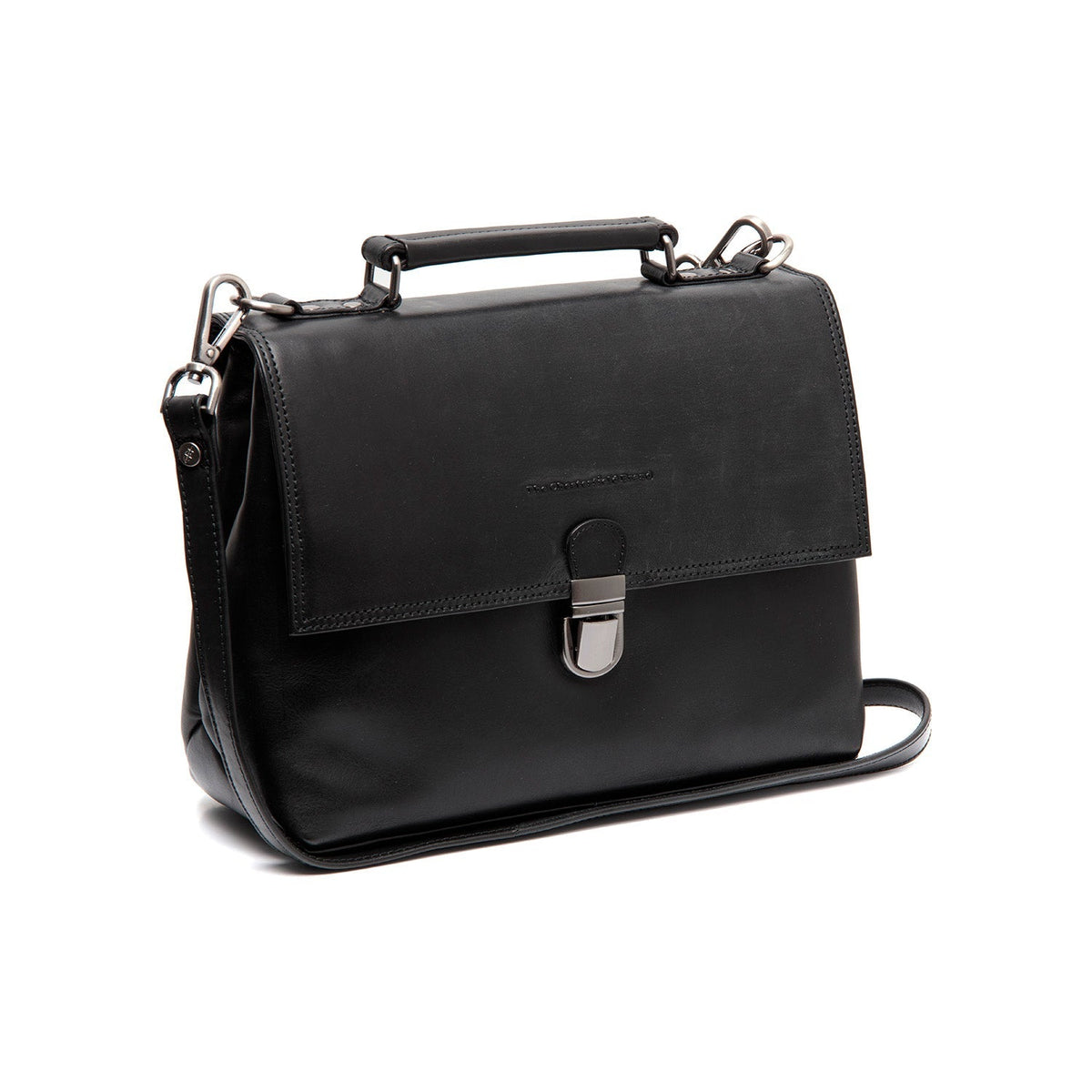 
Renata Bolso de mano de cuero flor en clásico 100% cuero flor integral - Vista frontal y silueta entallada | Comprar online