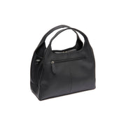 Styled Fit Perspective of Salina Full-Grain Leather Handbag para Mujer on Model - Natural Daylight Drape
