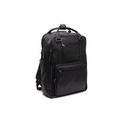 Calden Full-Grain Leather Laptop Backpack para Mujer in Classic 100% Full-Grain Leather - Full Exterior Front Profile View | Comprar online