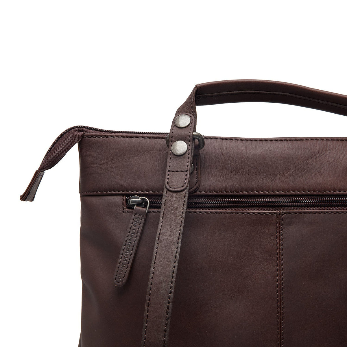 Caldero Full-Grain Leather Laptop Backpack para Mujer – Vista alternativa del producto 3