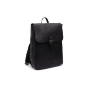 Farrow Full-Grain Leather Laptop Backpack para Mujer in Classic 100% Full-Grain Leather - Full Exterior Front Profile View | Comprar online