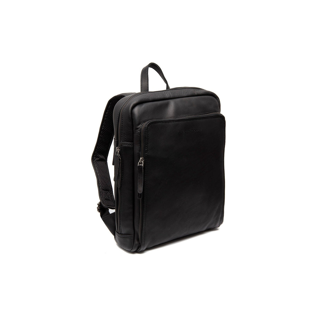 
Jasper Mochila de cuero flor para portátil en clásico 100% cuero flor integral - Full Exterior Vista frontal y silueta entallada | Comprar online
