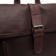 Larsson Full-Grain Leather Laptop Backpack – Vista alternativa del producto 2