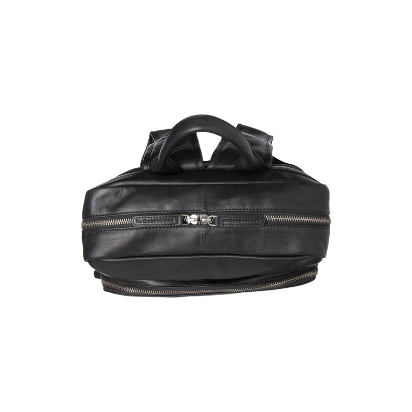 Nicola Full-Grain Leather Laptop Backpack para Mujer