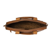 
Calvi Maletín para portátil de cuero flor – alternate product view 3