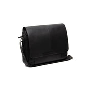 Richard Full-Grain Leather Laptop Bag para Hombre in Classic 100% Full-Grain Leather - Full Exterior Front Profile View | Comprar online