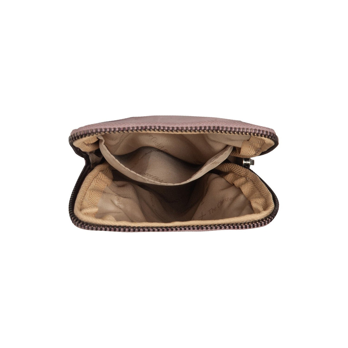 Salta Full-Grain Leather Phone Bag para Mujer - Vista de perfil lateral con corte ergonómico de manga