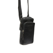 
Valdes Cuero Flor Integral Phone Bag - Vista frontal y silueta entallada | Comprar online