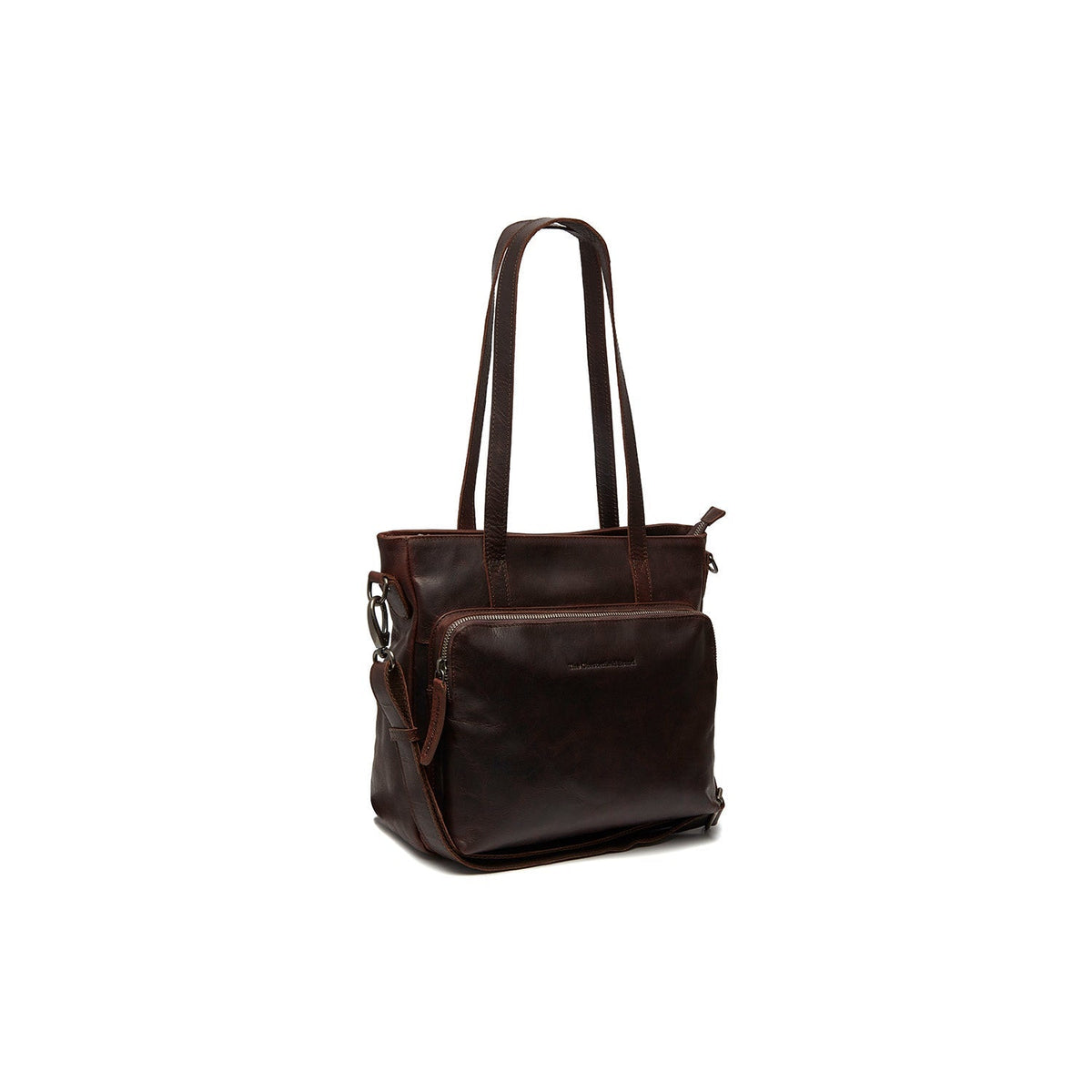 100% Full-Grain Wax Pull-Up 100% Full-Grain Leather Grain Texture &amp; Handcrafted Patina Detail