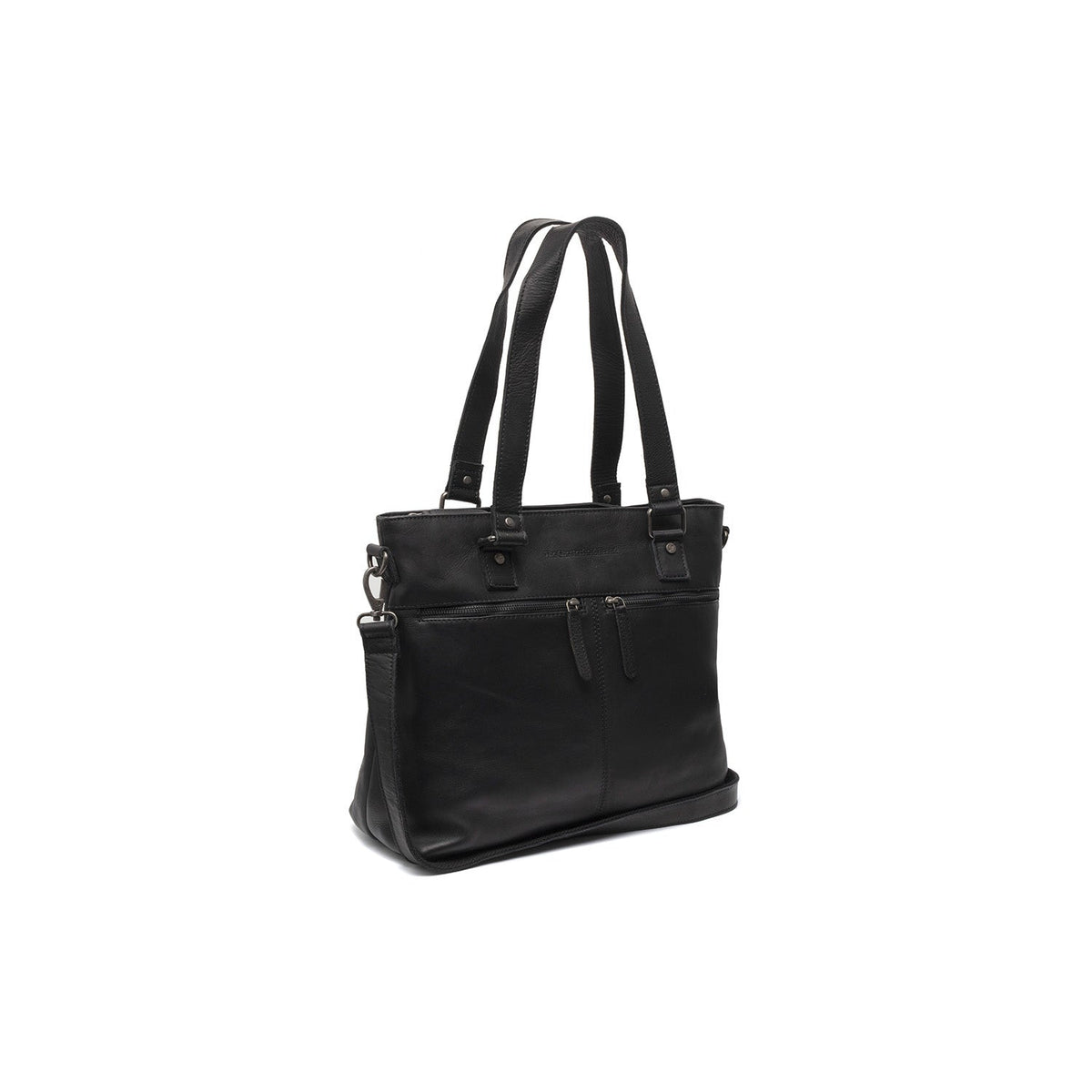
Rome Cuero Flor Integral Shopper para Mujer en clásico 100% cuero flor integral - Full Exterior Vista frontal y silueta entallada | Comprar online
