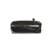 Andrade Full-Grain Leather Shoulder Bag para Mujer - Structured Side Profile Showing Gusset Depth &amp; Expansion Capacity