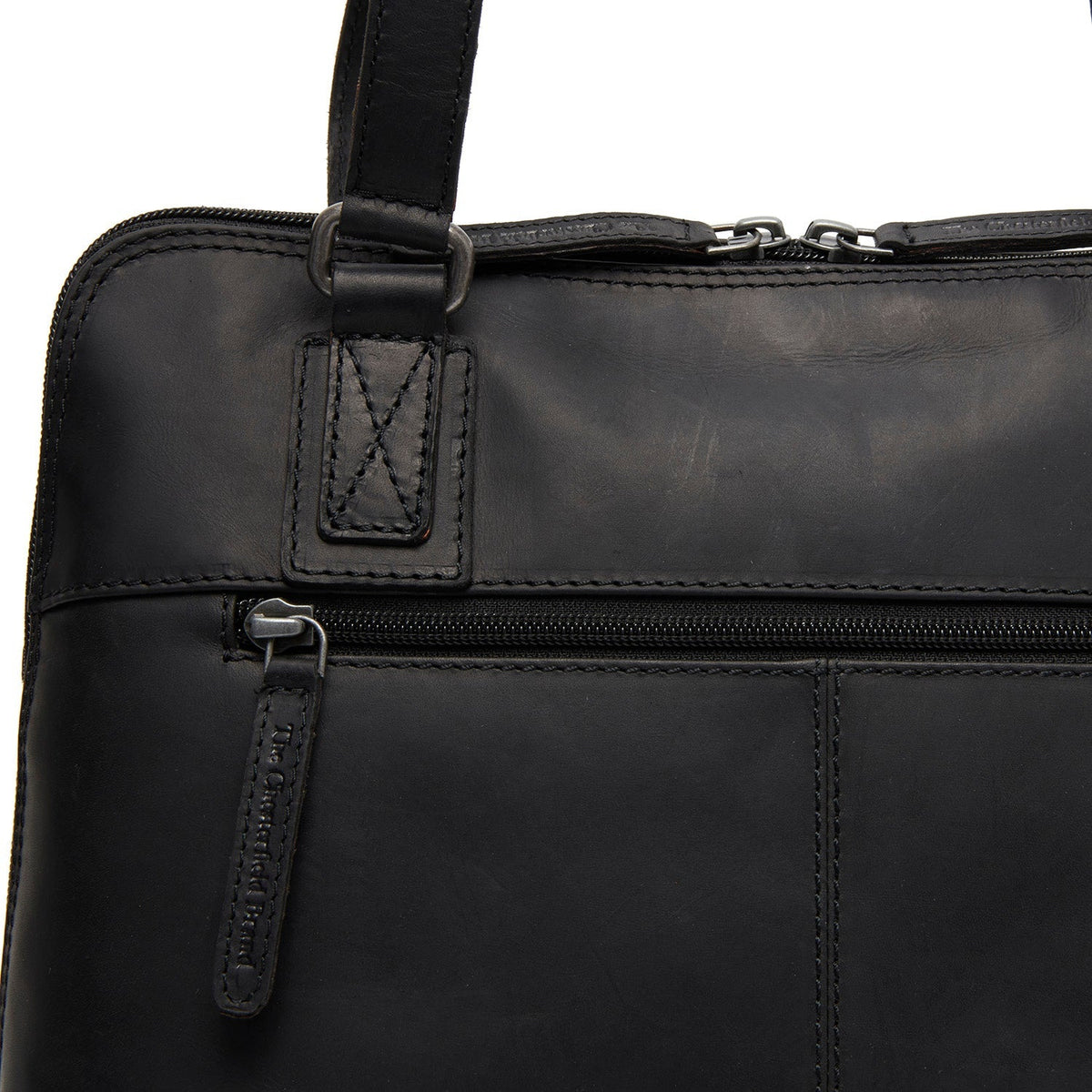Vista interior Showing Dedicated Padded Laptop Sleeve &amp; Multi-Compartment Organization