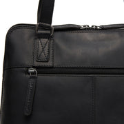 Vista interior Showing Dedicated Padded Laptop Sleeve &amp; Multi-Compartment Organization