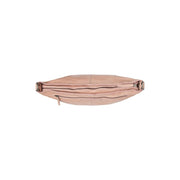 Bolivia Full-Grain Leather Shoulder Bag para Mujer - Structured Side Profile Showing Gusset Depth &amp; Expansion Capacity