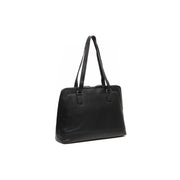 Elvar Full-Grain Leather Shoulder Bag para Mujer in Classic 100% Full-Grain Leather - Full Exterior Front Profile View | Comprar online