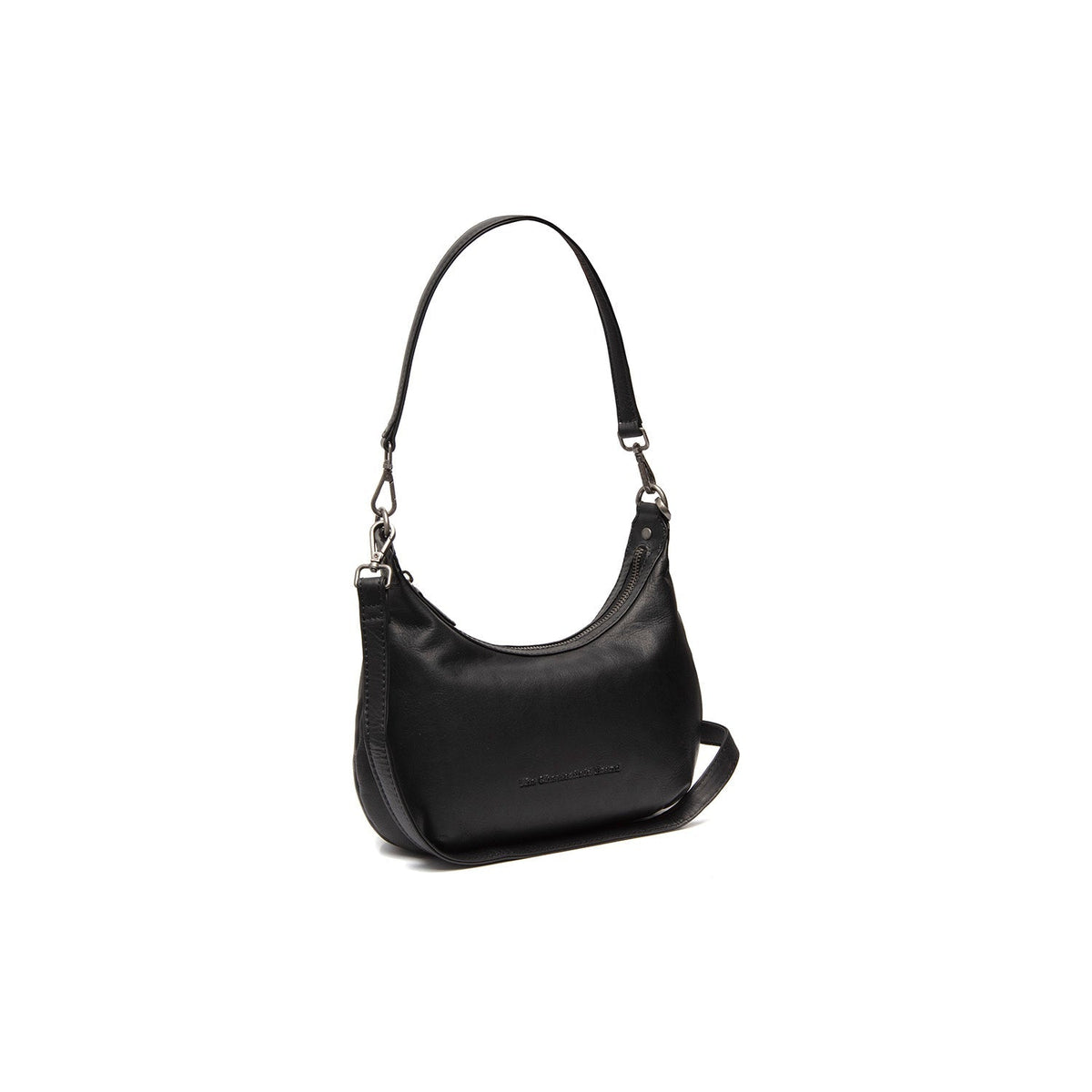 Nancy Full-Grain Leather Shoulder Bag para Mujer in Classic 100% Full-Grain Leather - Full Exterior Front Profile View | Comprar online