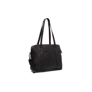 Pretoria Full-Grain Leather Shoulder Bag para Mujer in Classic 100% Full-Grain Leather - Full Exterior Front Profile View | Comprar online