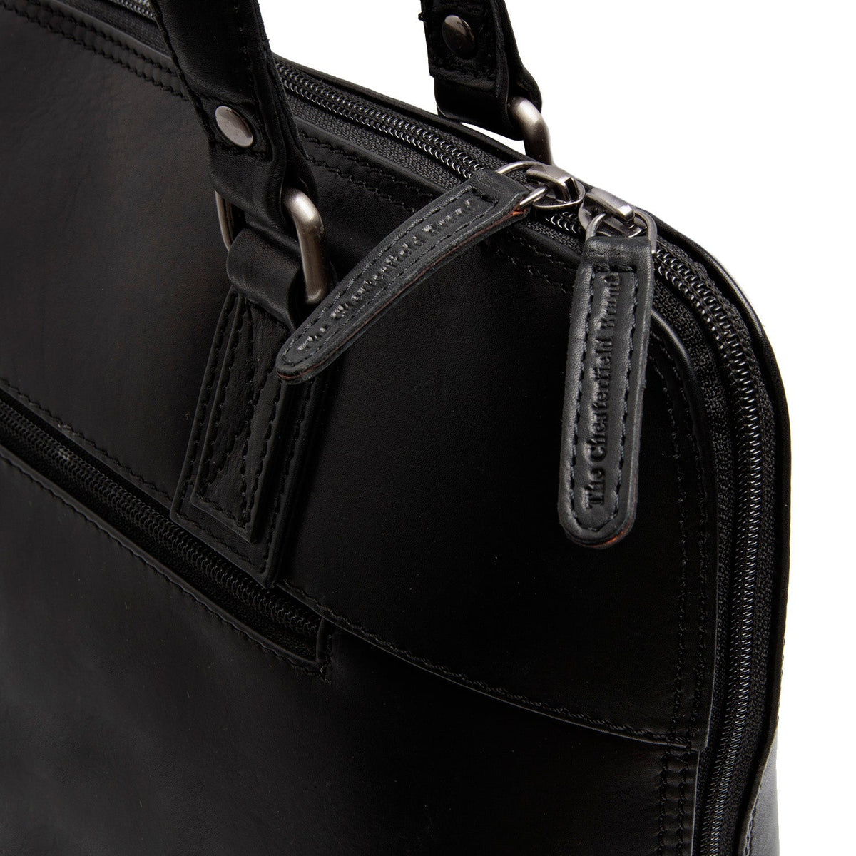 Vista interior Showing Dedicated Padded Laptop Sleeve &amp; Multi-Compartment Organization