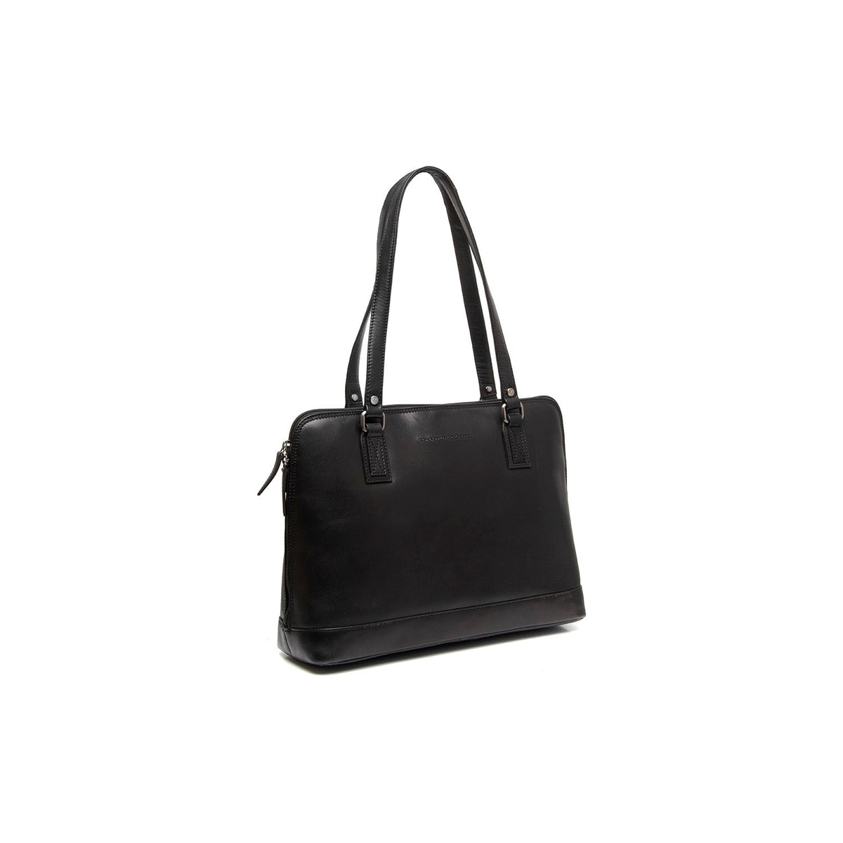 Selvino Full-Grain Leather Shoulder Bag para Mujer in Classic 100% Full-Grain Leather - Full Exterior Front Profile View | Comprar online