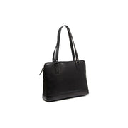 Selvino Full-Grain Leather Shoulder Bag para Mujer in Classic 100% Full-Grain Leather - Full Exterior Front Profile View | Comprar online