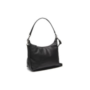 Skara Full-Grain Leather Shoulder Bag para Mujer in Classic 100% Full-Grain Leather - Full Exterior Front Profile View | Comprar online
