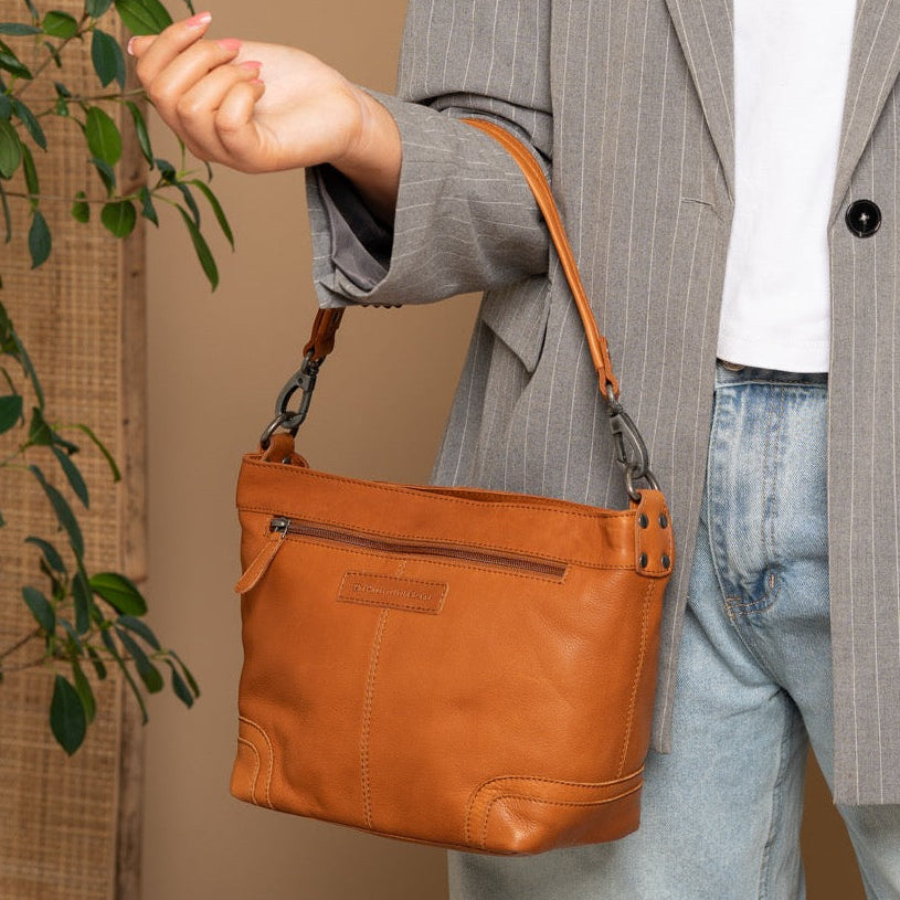 Zarita Full-Grain Leather Shoulder Bag para Mujer – Vista alternativa del producto 2
