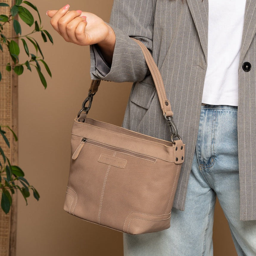 Zarita Full-Grain Leather Shoulder Bag para Mujer – Vista alternativa del producto 2