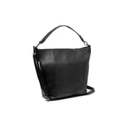 Zira Full-Grain Leather Shoulder Bag para Mujer in Classic 100% Full-Grain Leather - Full Exterior Front Profile View | Comprar online