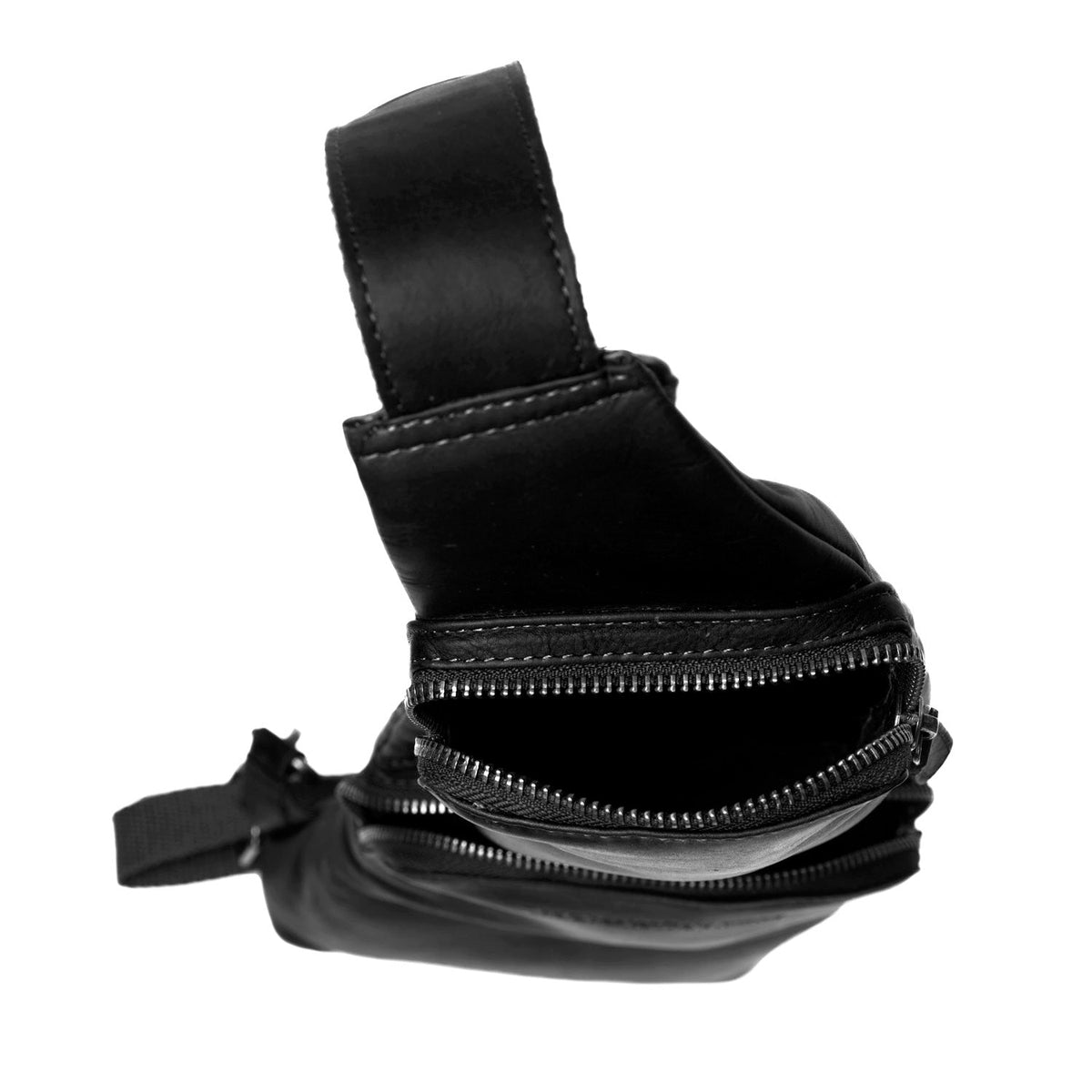 Vista interior Showing Dedicated Padded Laptop Sleeve &amp; Multi-Compartment Organization