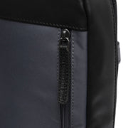 Classic 100% Full-Grain leather Bag - Rear Perspective Showing Reinforced Leather Straps & Stitching