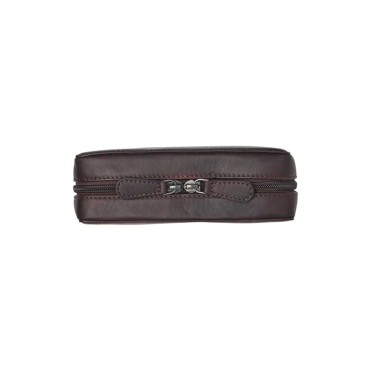 Brown Leather Tech-Organizer Ardan para Mujer, detail view 3