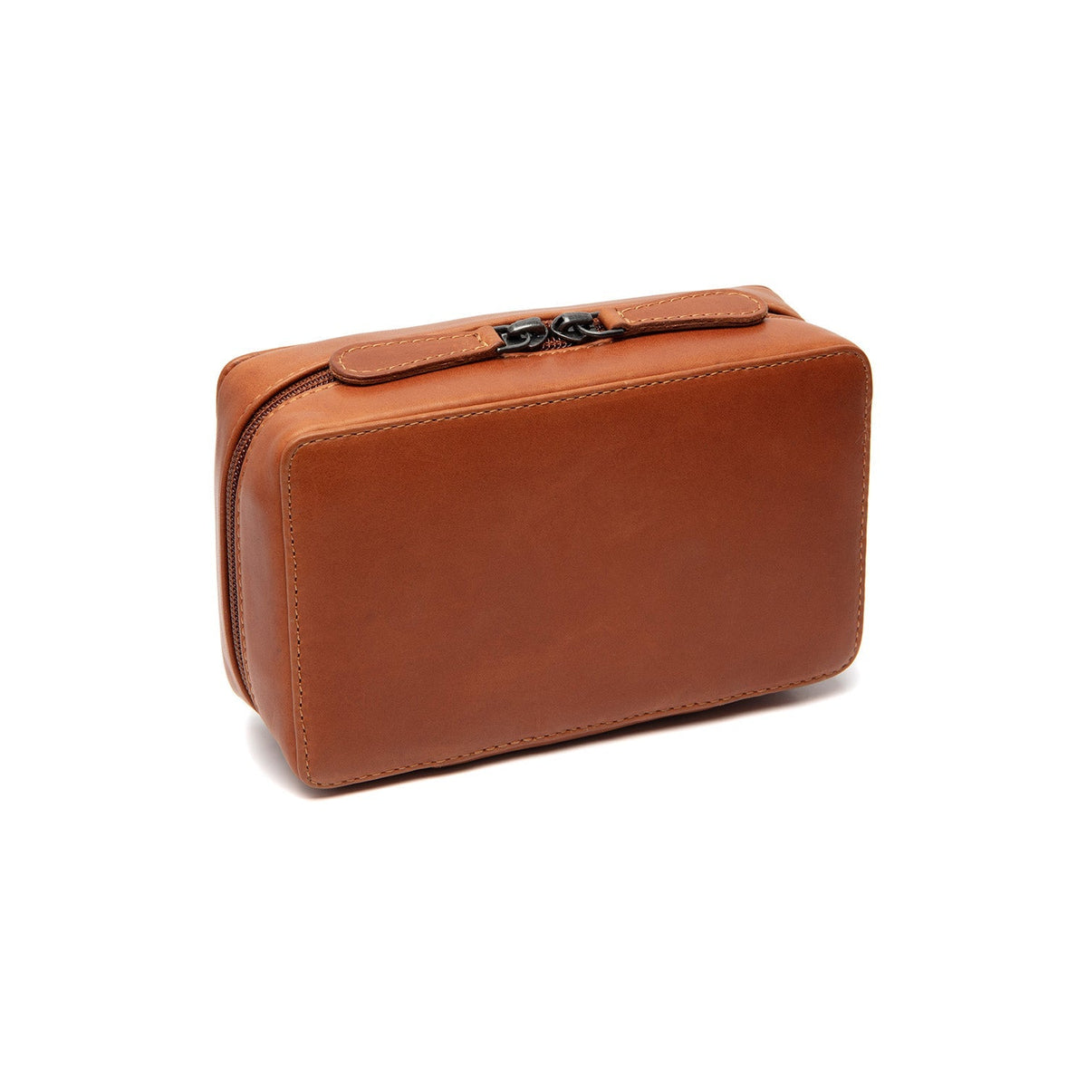 Cognac Leather Tech-Organizer Ardan para Mujer, detail view 4
