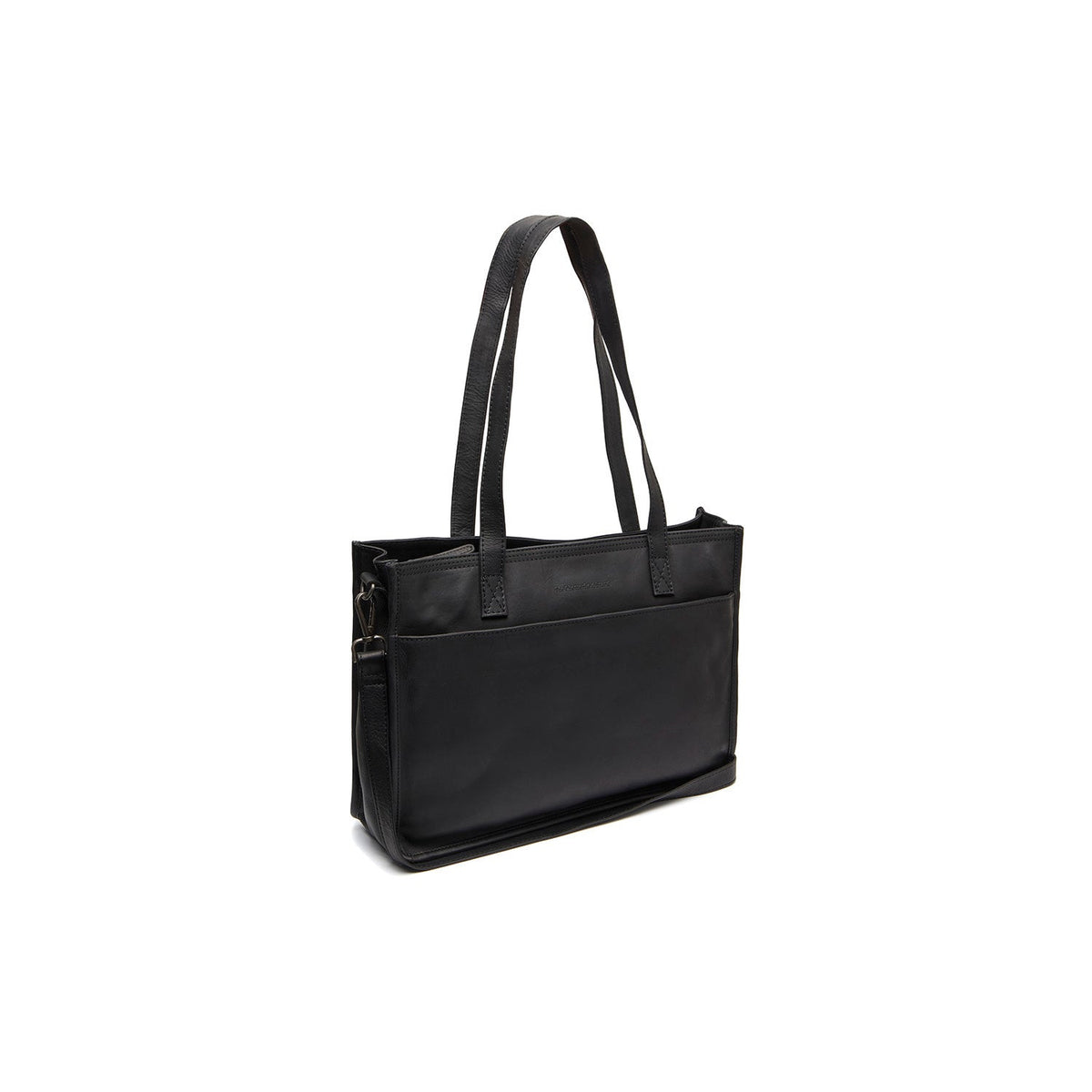 Adana Full-Grain Leather Tote Bag para Mujer in Classic 100% Full-Grain Leather - Full Exterior Front Profile View | Comprar online
